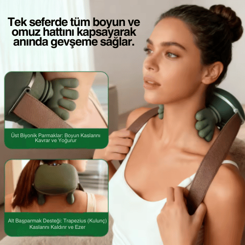 TheraTouch Bionic™ | Derin Doku Boyun Masaj Aleti